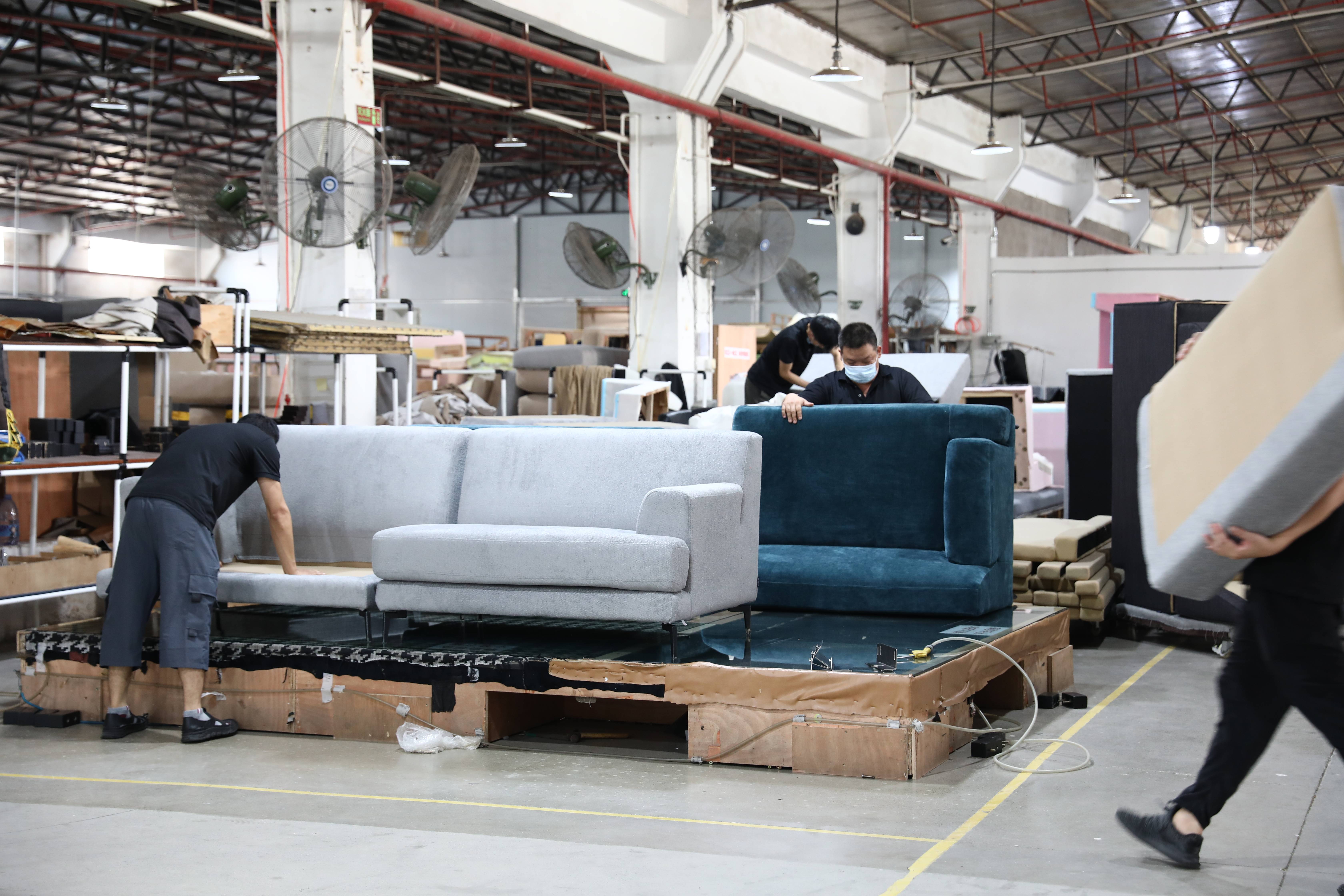 sofa quality testing after sofa production